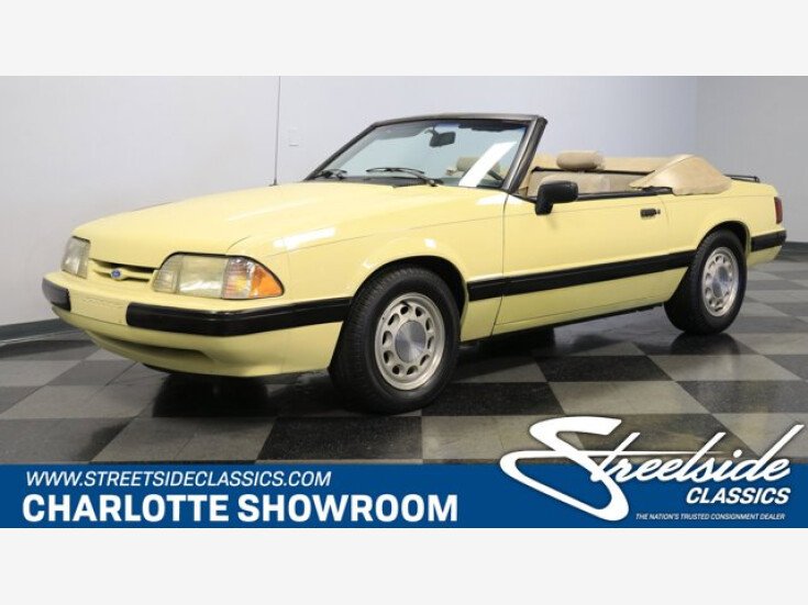 Thumbnail Photo undefined for 1989 Ford Mustang LX Convertible